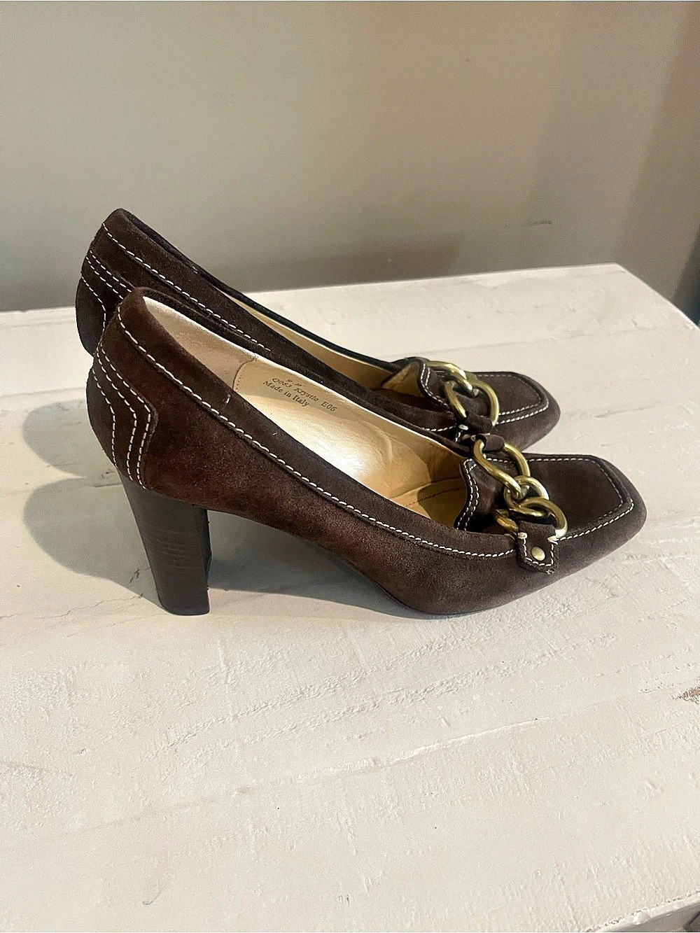 Coach Kristale Pumps in Brown - Picture 3 of 10